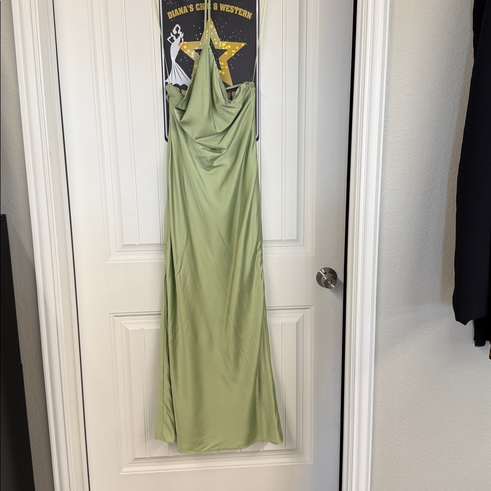 Line & Dot x REVOLVE Kira Maxi Dress in Pistachio Green - Picture 5 of 10